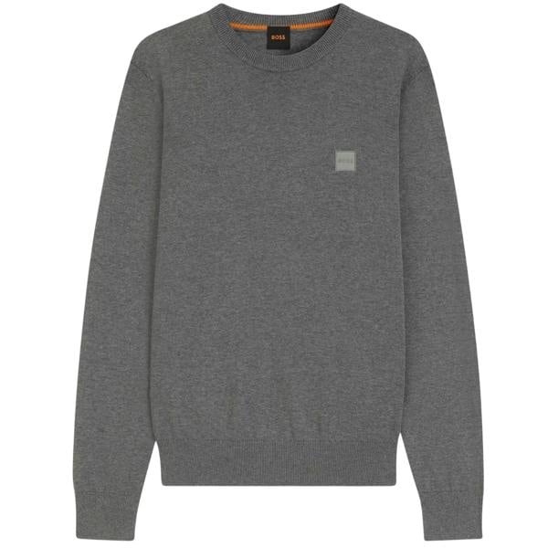 Boss Mens Kanovano Crew Neck Jumper - Dark Blue - 