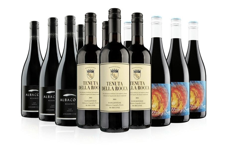 Virgin Wines - Premium 12 Bottle Red Wine Case