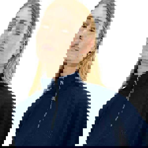 Ellesse Womens/Ladies Carrera Quarter Zip Sweatshirt - Navy - 