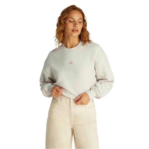Calvin Klein Womens/Ladies Sweatshirt - Chalk - 