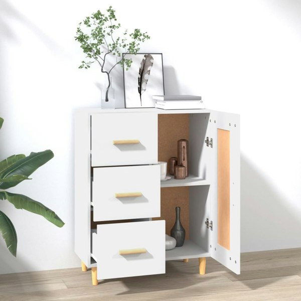 Berkfield Sideboard White 69.5x34x90 cm Engineered Wood