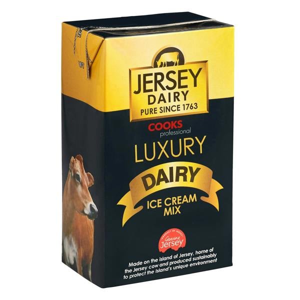 Luxury Jersey Dairy Ice Cream Mix | Pack of 12 x 1L