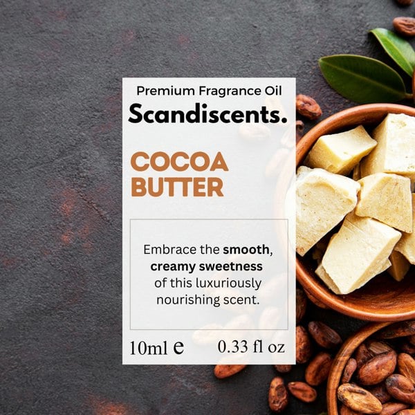 Cocoa Butter - Scandiscents, waterless diffuser, essential oils, fragrance oils