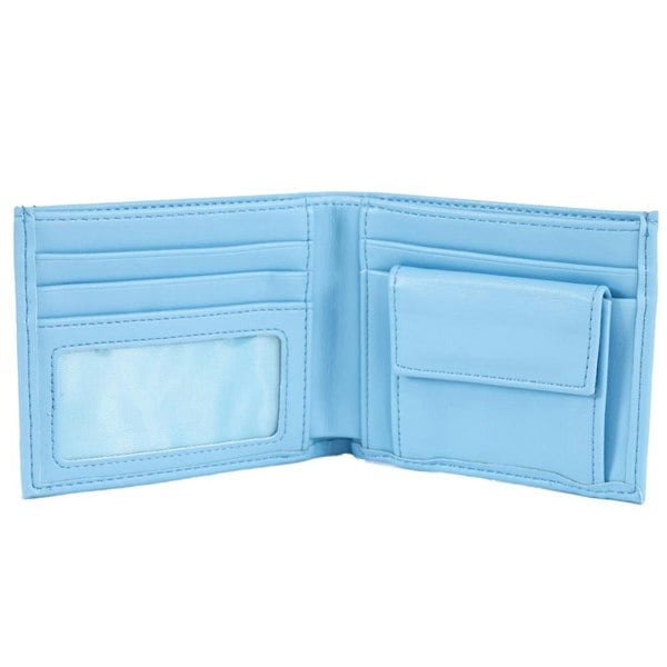 Manchester City FC Crest PU Wallet - Sky Blue/White