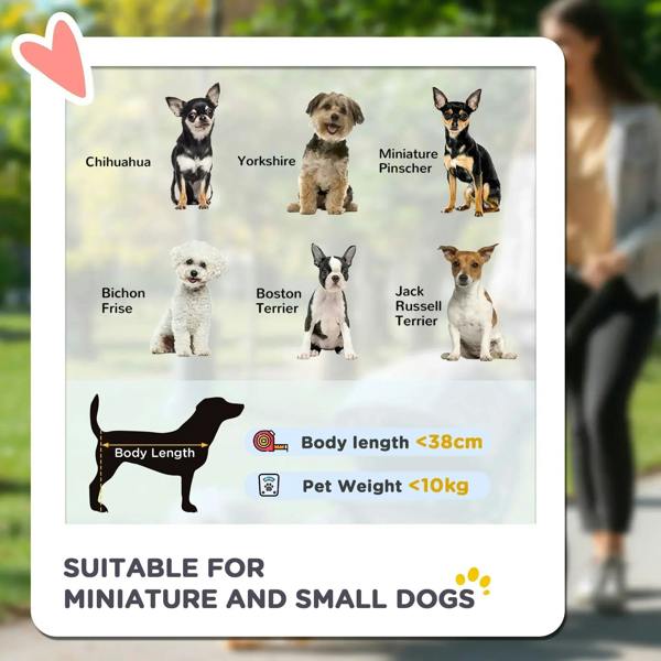 Pet stroller with green canopy and black base, suitable for miniature and small dogs