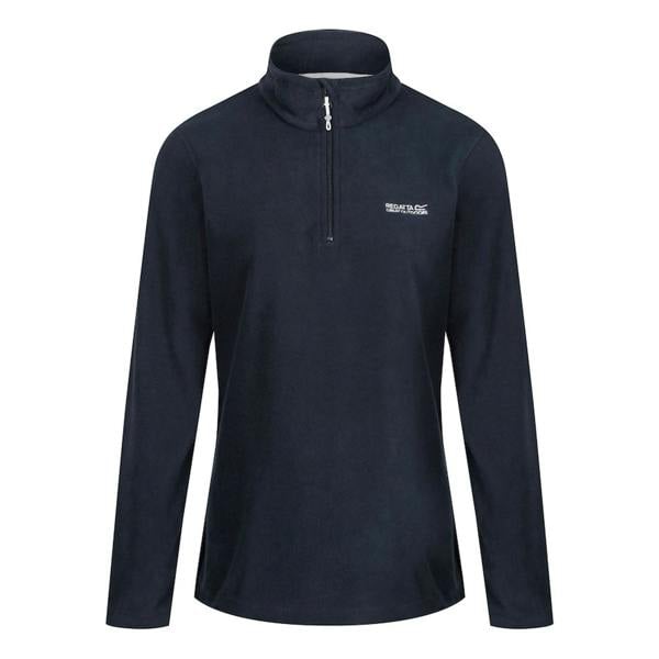 Regatta Womens/Ladies Sweetheart Quarter Zip Fleece Top - Navy - 