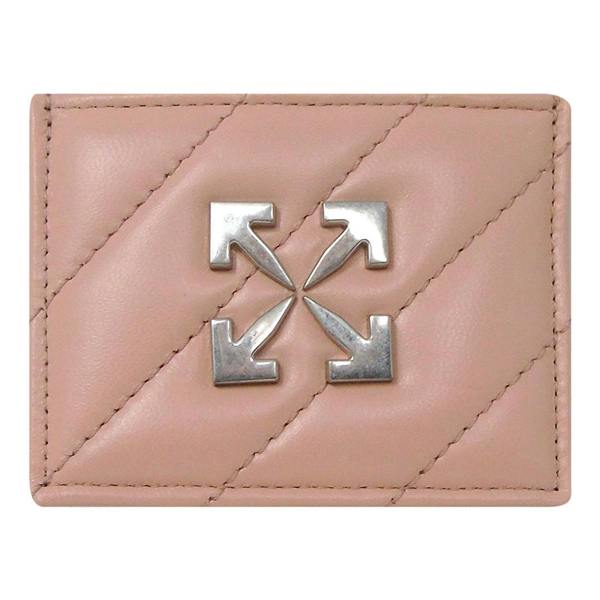 Off-White Jackhammer Card Case Pink