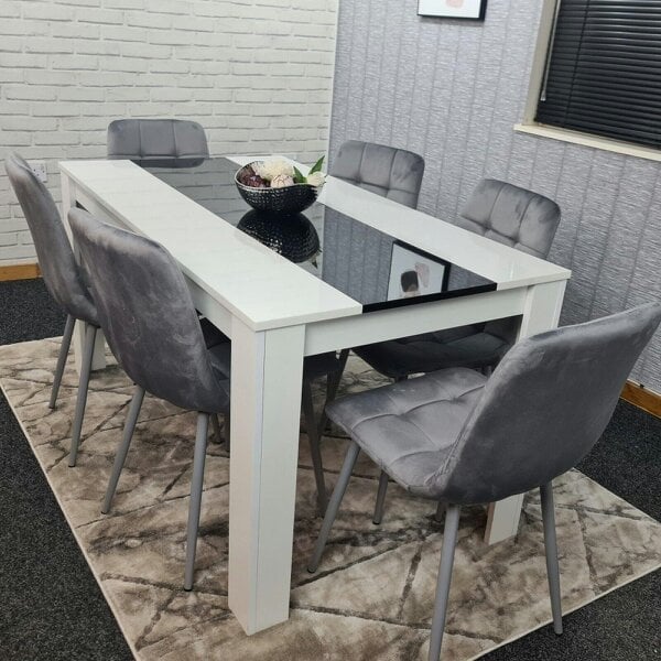 Kosy Koala Dining Table Set with 6 Chairs Dining Room and Kitchen table set of 6