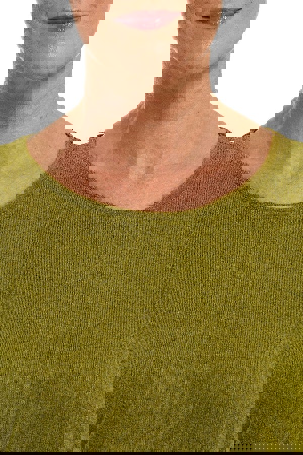 PennyPlain Cross Over Hem Tunic - Forest