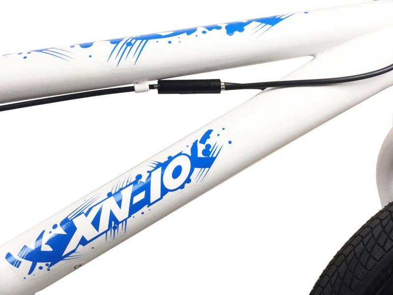 XN-10-20 BMX Unisex Freestyle Stunt Bike 20" - White/Blue