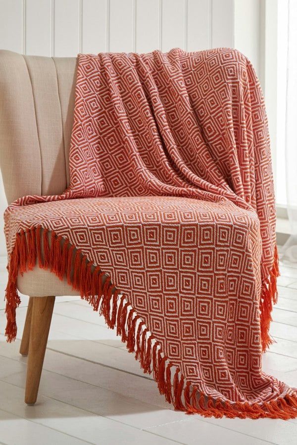 Portfolio Home Ascot Cotton Throw