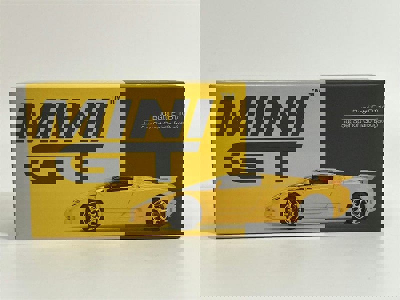 Mini GT Bugatti EB110 Super Sport Giallo Bugatti LHD 1:64 Mini GT MGT00866L