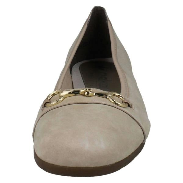 Rieker Ladies Rieker Slip On Ballet Pumps L9360