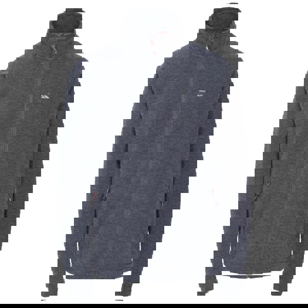 Trespass Mens Instigate Full Zip Fleece Jacket - Navy Melange - 