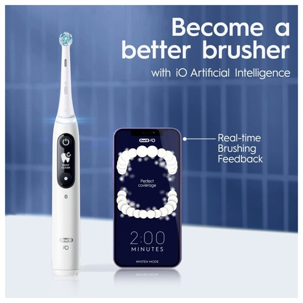 Oral-B iO 7 Electric Toothbrush - White