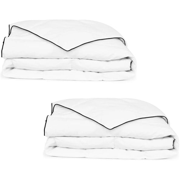 Berkfield Winter Down Duvet 2 pcs 155x220 cm