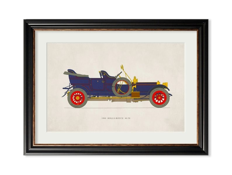 Exceptional Art 1908 ROLLS-ROYCE 40/50