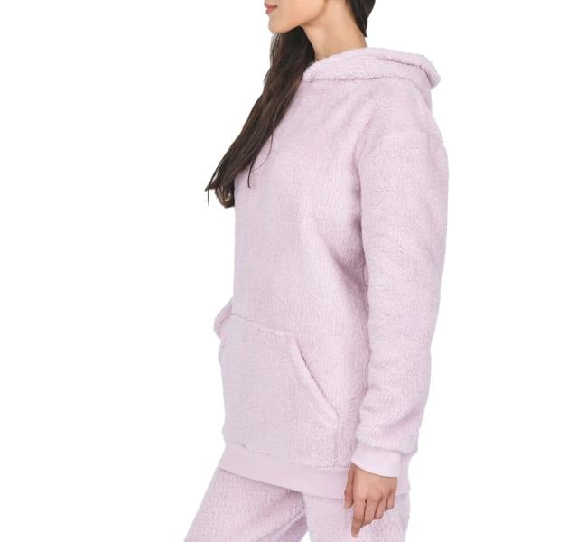 Smart Living Women's Teddy Fleece Hoodie - Lilac