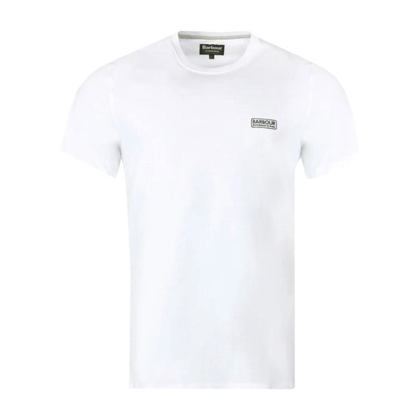 Barbour International Small Logo T-Shirt White/Black