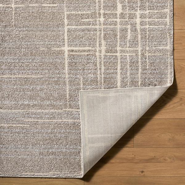 Livabliss Alba-Modern Brown Taupe Graphic Rug