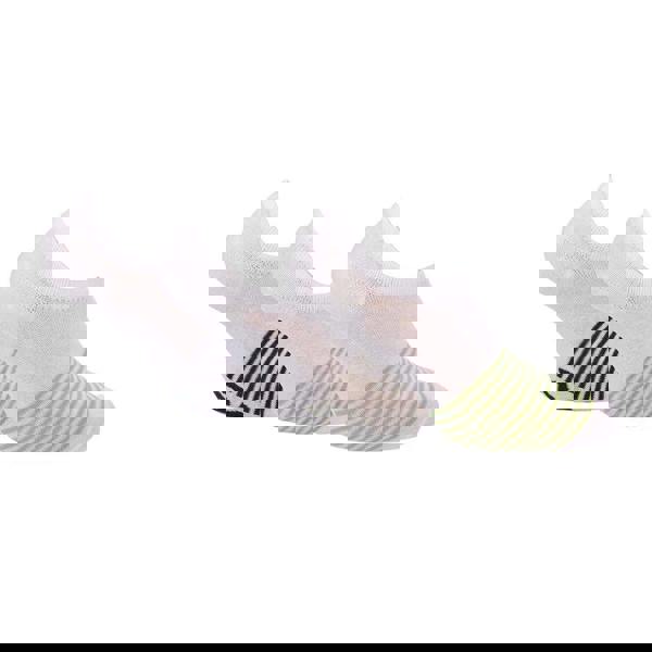 Lee Unisex Adult Striped Liner Socks (Pack of 3) - White - 