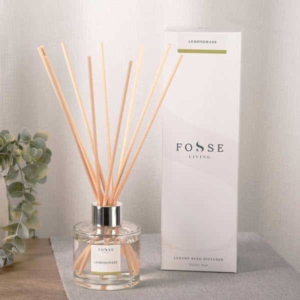 Fosse Living Lemongrass Reed Diffuser