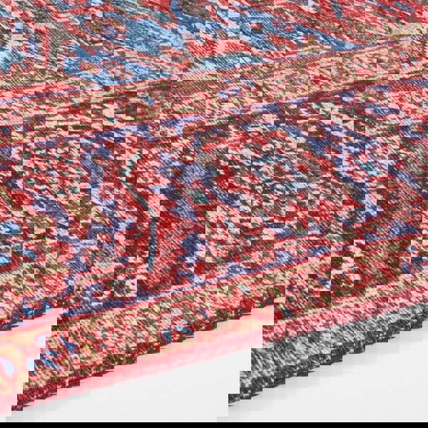 The Rugs Oriental Amata Rug - Vintage Red Medallion Design