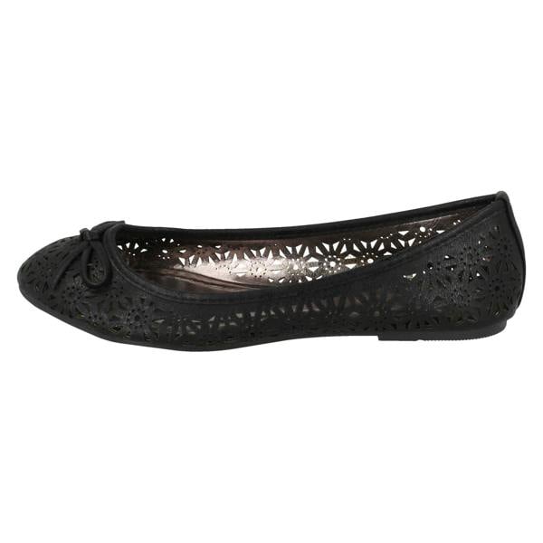 Spot On Ladies Spot On Slip On Ballerina Shoes F80037
