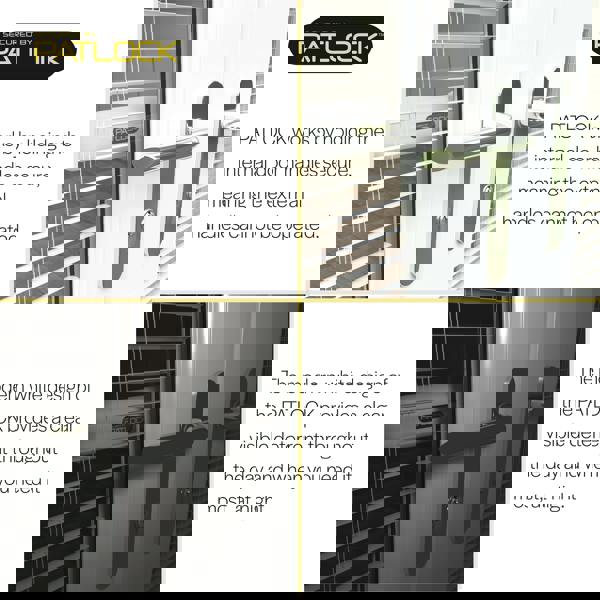 Patlock Instant French Door Security Lock