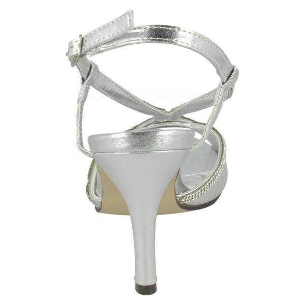 Anne Michelle Ladies Anne Michelle Diamante T-Bar Sandals