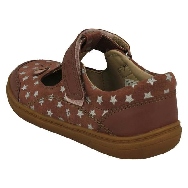 Clarks Girls Clarks Mouse Detailed Mary Jane Shoes Flash Mouse