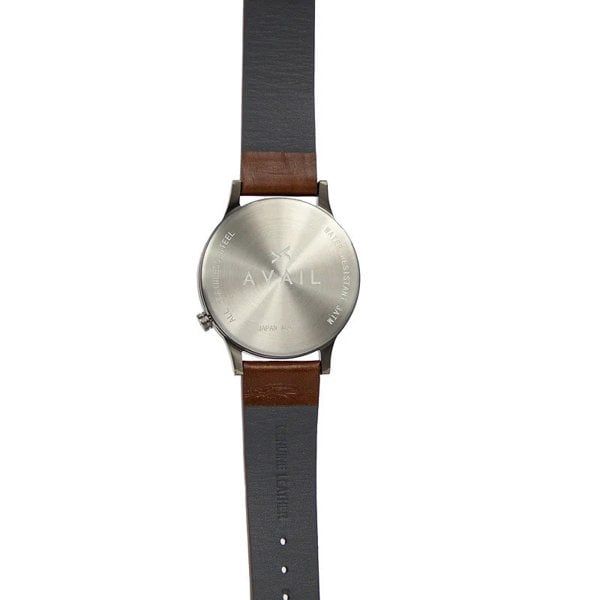 Avail Watches Gunmetal | Grey x Brown