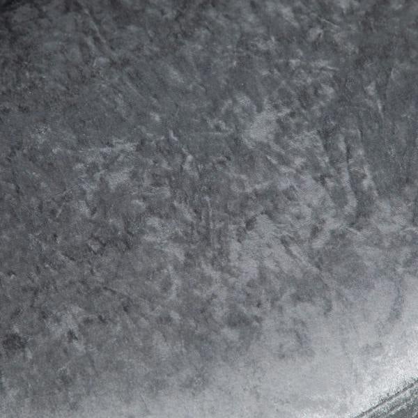 Grey ice-velvet fabric texture with mottled pattern