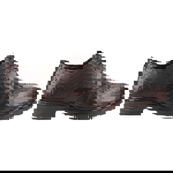 Hush Puppies Santiago Leather Men's Brown Brogues Shoes