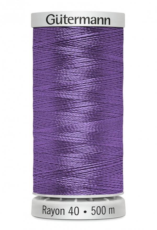 Gutermann No 40 Sulky Rayon Embroidery Thread 500m Rayon Thread Suitable For Embroidery