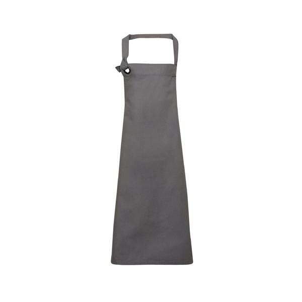 Premier Unisex Calibre Heavy Cotton Canvas Bib Apron (Pack of 2) - Dark Grey