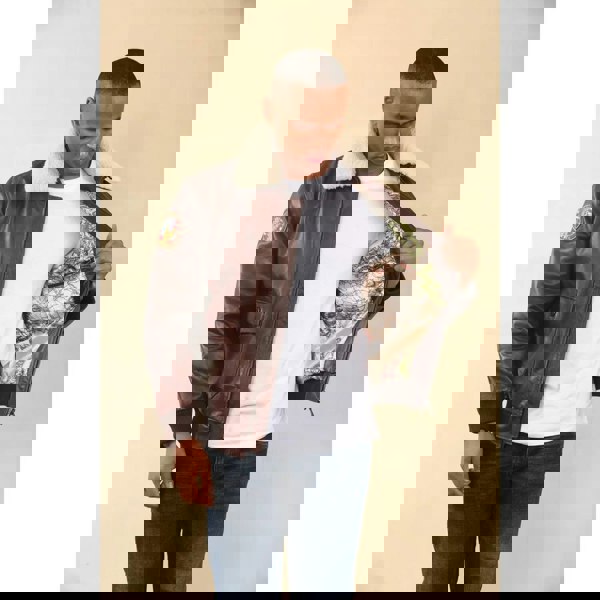 AERO-JET_jacket_Brown_3XL, AERO-JET_jacket_Brown_4XL, AERO-JET_jacket_Brown_5XL, AERO-JET_jacket_Brown_L, AERO-JET_jacket_Brown_M, AERO-JET_jacket_Brown_S, AERO-JET_jacket_Brown_XL, AERO-JET_jacket_Brown_XS, AERO-JET_jacket_Brown_XXL