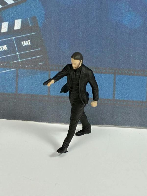 MCSlots John Wick 1:64 Scale Painted Figure Cartrix CTLE64021