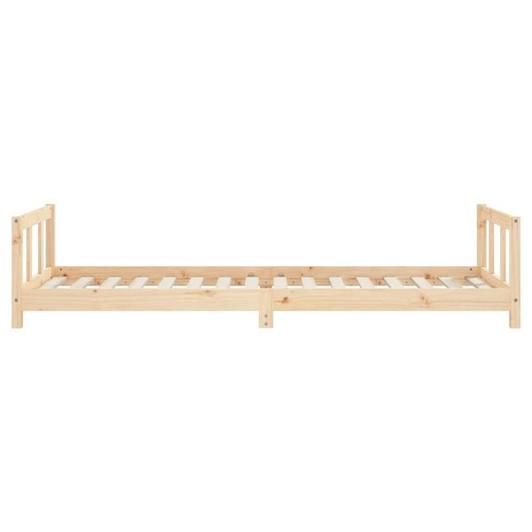 Berkfield Kids Bed Frame 90x200 cm Solid Wood Pine