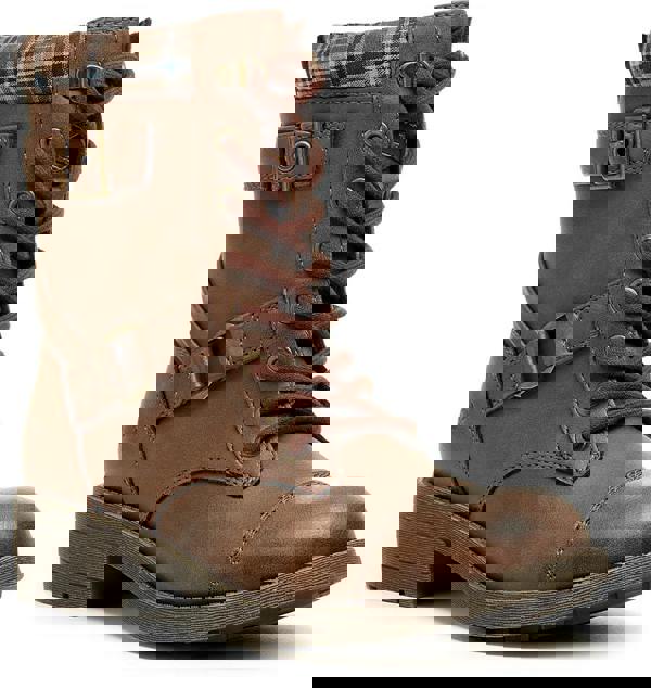 Rocket Dog Thunder Womens Classic Ankle Lace Up Biker Boots