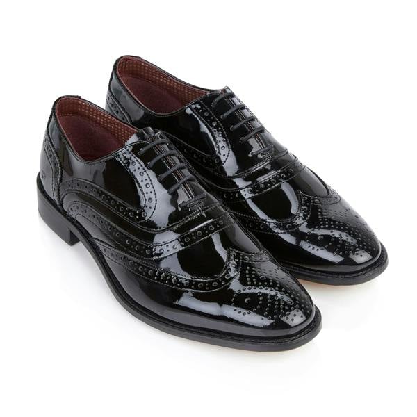 Albert Patent Brogue Oxford - London Brogues