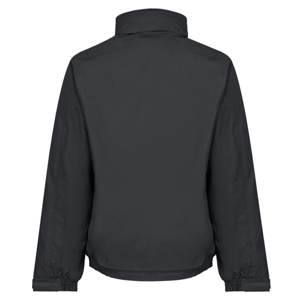 Regatta Mens Dover Waterproof Windproof Jacket - Black/Ash