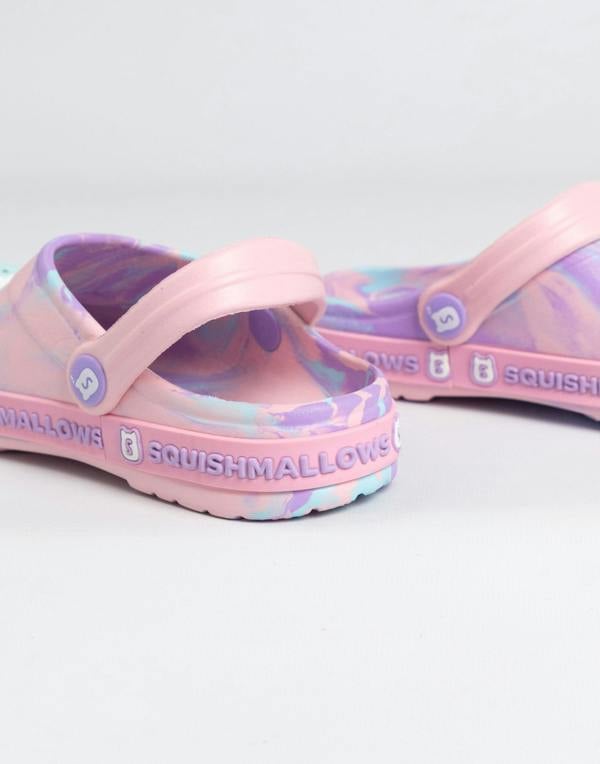 Vanilla Underground Squishmallows Girls Pink Multi Character Clogs
