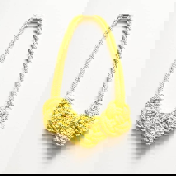 Yellow Poppy Necklace