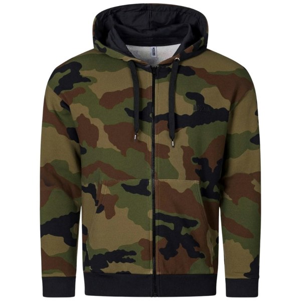 Moschino Camoflauge Green Hoodie XS