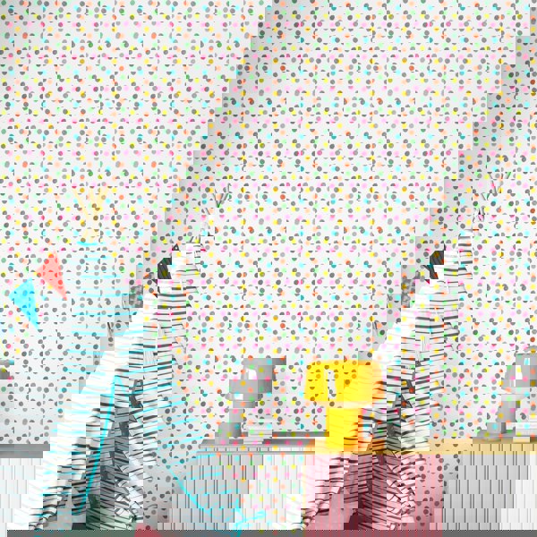 Hoopla Walls Dotty - Juicy Fruit 10m Wallpaper