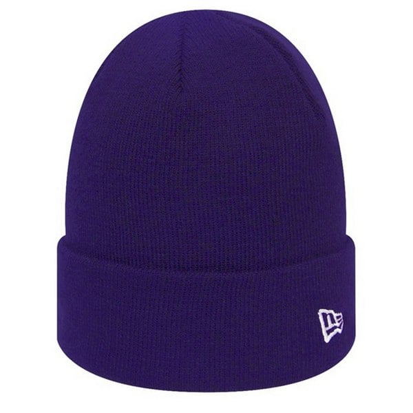 New Era Unisex Adult Flag Knitted Beanie - Purple