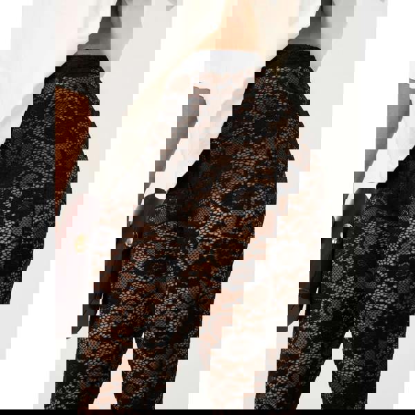 Pink Vanilla Lace Capri