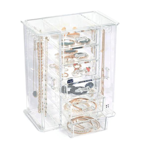 Beautify Beauty Accessories Beautify Acrylic Jewellery Organiser