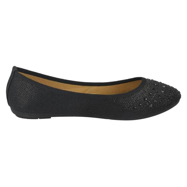 Spot On Ladies Spot On Flat Ballerinas